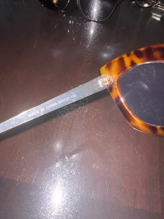 ZARA Tortoiseshell Cat-Eye Sunglasses in Brown/Black - Picture 4 of 5